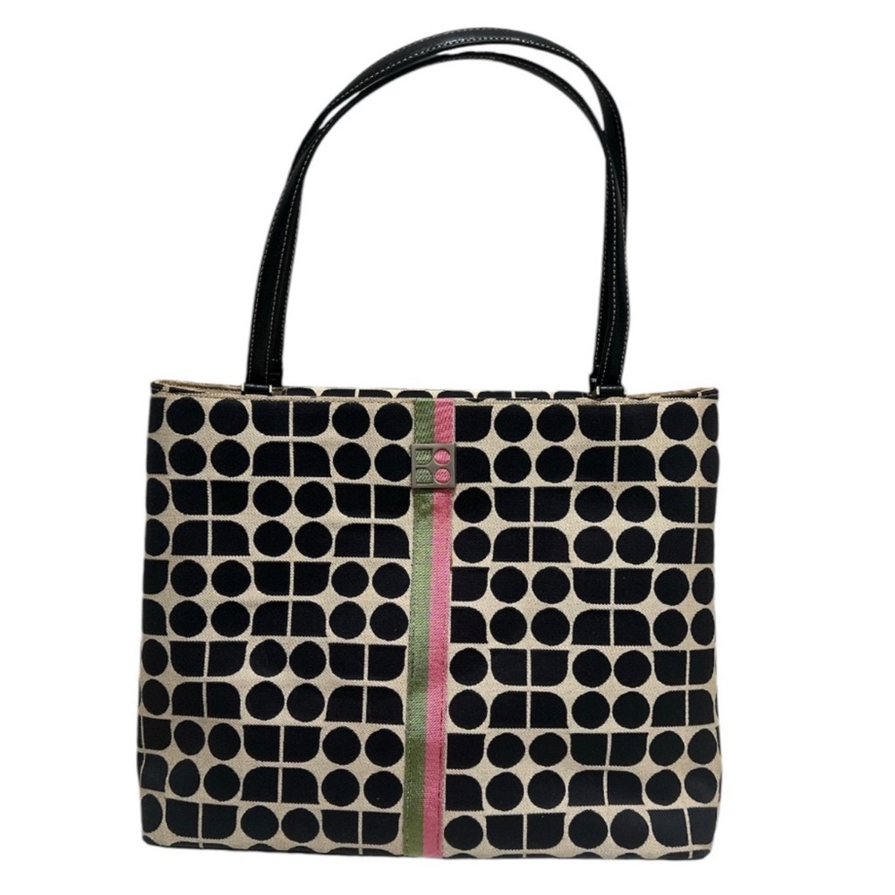 KATE SPADE VTG Dot Noel Large Shopper Tote With Dust Bag.